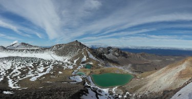 Tongariro NP emeraldes lakes