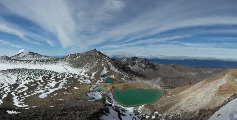 Tongariro NP emeraldes lakes