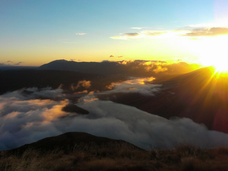 sunrise nelson lake national park